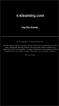 Mobile Screenshot of k-steaming.com